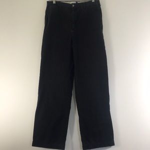 Gap Easy Fit 5-pocket Classic Chinos Khakis Sz 18 Regular Black